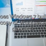 Why does Windows 7 build 7601 this copy of Windows is not genuine?
