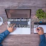 Can Diablo 2 be played on Windows 10?