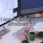 Can I connect AirPods to PC Windows 11?
