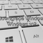 Can I downgrade Windows 11 to Windows 10?