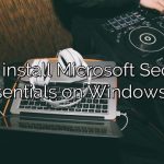 Can I install Microsoft Security Essentials on Windows 7?