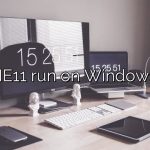 Can IE11 run on Windows 10?