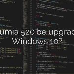Can Lumia 520 be upgraded to Windows 10?
