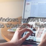 Can Windows 10 users upgrade to Windows 11 free?