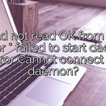 Could not read OK from ADB server * failed to start daemon error Cannot connect to daemon?