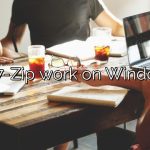 Does 7-Zip work on Windows 7?