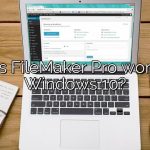 Does FileMaker Pro work on Windows 10?