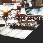 Does Windows 11 impact gaming performance?
