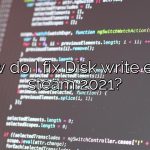 How do I fix Disk write error steam 2021?