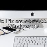 How do I fix error 0x0000011b in Windows 11?