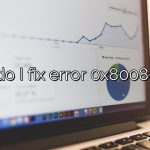 How do I fix error 0x80080005?
