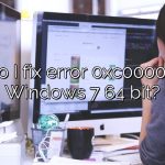 How do I fix error 0xc0000005 on Windows 7 64 bit?
