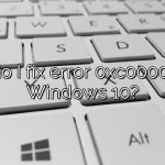 How do I fix error 0xc000007b in Windows 10?