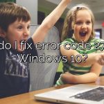 How do I fix error code 2753 on Windows 10?