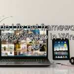 How do I fix net framework 3.5 Error 0x800F0950 in Windows 10?