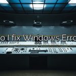 How do I fix Windows Error 809?