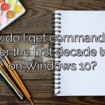 How do I get command and conquer the first decade to work on Windows 10?