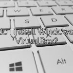 How do I install Windows 95 on VirtualBox?