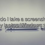 How do I take a screenshot on my laptop Windows 11?