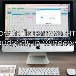 How to fix camera error 0xc00d36d5 in Windows 10?