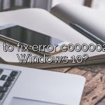 How to fix error c0000022 on Windows 10?