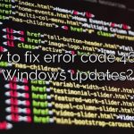 How to fix error code 463 so Windows updates?