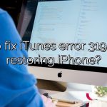How to fix iTunes error 3194 while restoring iPhone?