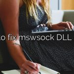 How to fix mswsock DLL error?