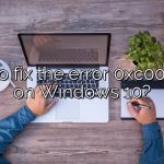 How to fix the error 0xc0000022 on Windows 10?