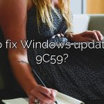 How to fix Windows update error 9C59?
