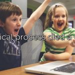 Is critical process died a virus?
