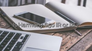Is Harmony 650 IR or RF?