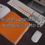 Is it worth upgrading from Windows 10 to 11?