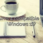 Is Sims 4 compatible with Windows 11?