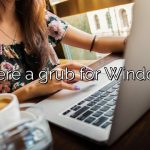 Is there a grub for Windows?