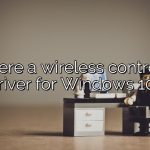 Is there a wireless controller driver for Windows 10?