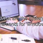 What are the system requirements for Windows 11?