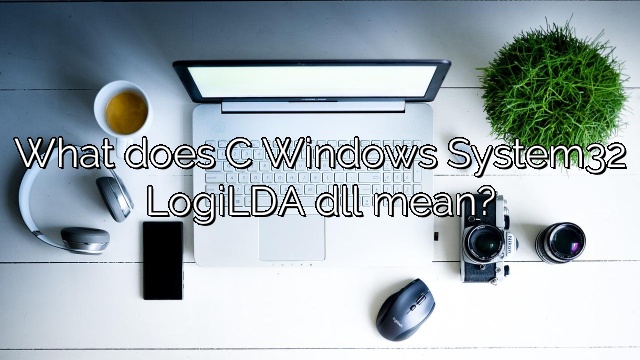What does C Windows System32 LogiLDA dll mean?
