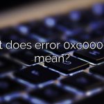 What does error 0xc0000098 mean?