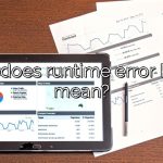 What does runtime error R6025 mean?