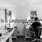 What is a protocol driver error?