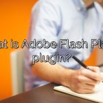 What is Adobe Flash Player plugin?