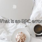 What is an RPC error?