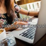 What is Clock_watchdog_timeout error?