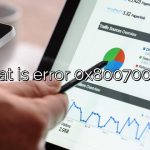 What is error 0x800700de?