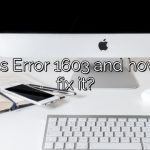 What is Error 1603 and how can I fix it?