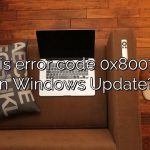 What is error code 0x8007000d in Windows Update?