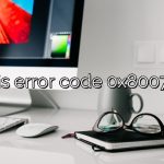 What is error code 0x80070422?