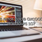 What is error code 0xc00000e in Windows 10?