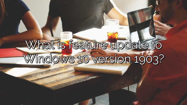 What is feature update to Windows 10 version 1903?